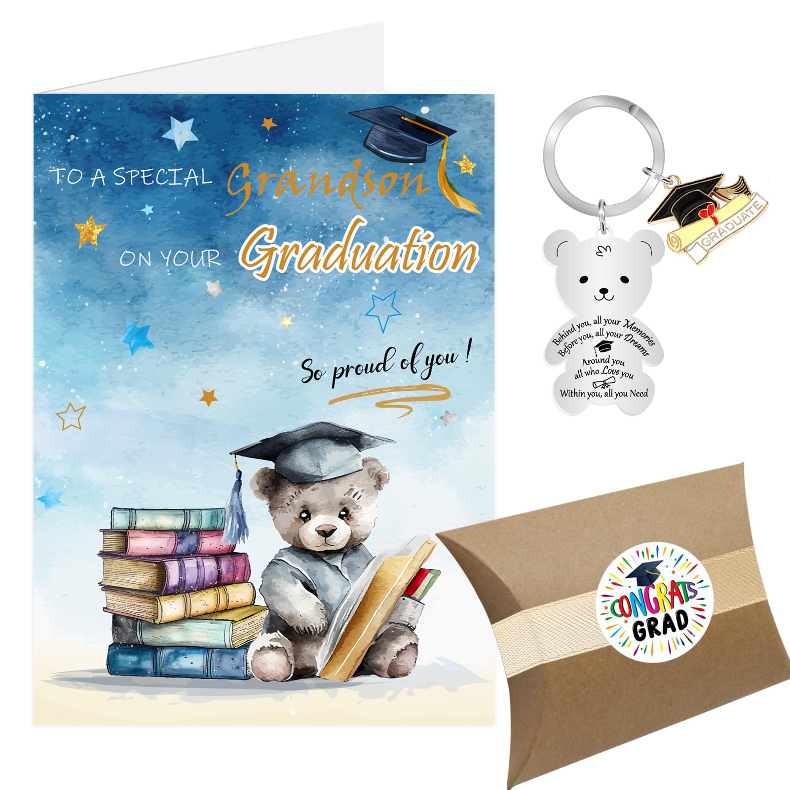 Grandson Graduation Card