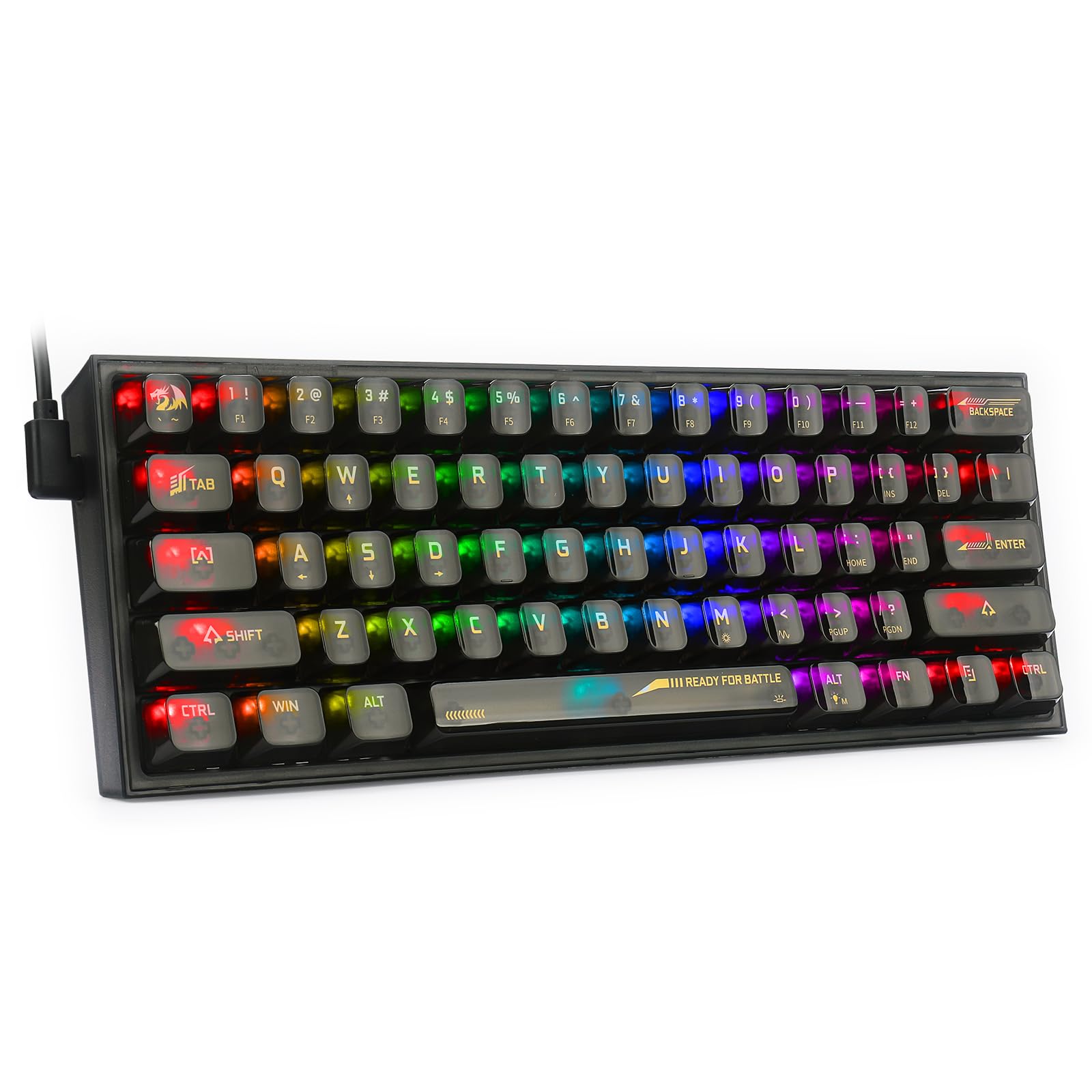 Buy Redragon K617 SE 60 Wired RGB Gaming Keyboard, 61 Keys Compact