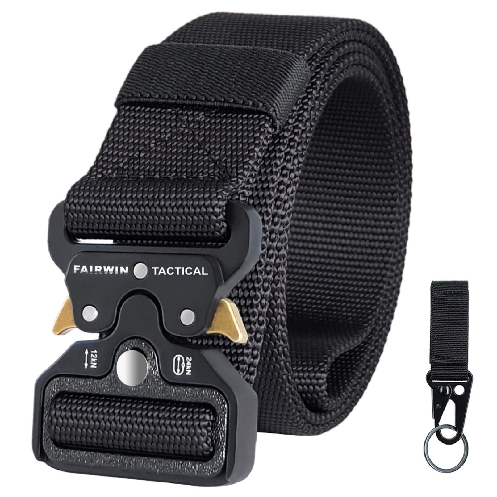 FAIRWIN Tactical Belt, Military Utility Belt Nylon  Rigger Belt Work