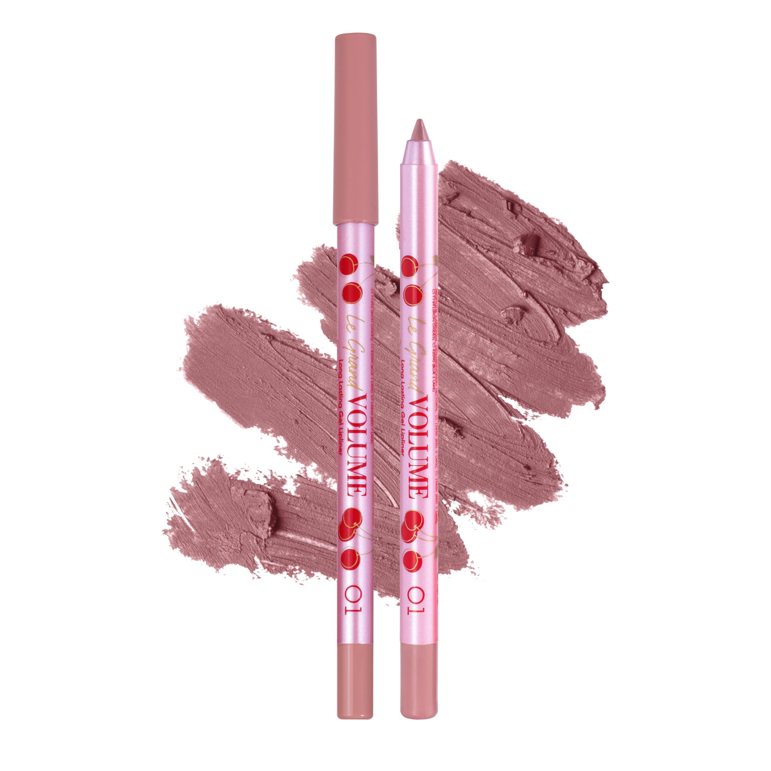 Vivienne Sabo - Long lasting gel lip liner/rayon gel a levres liner Constance 01 - light nude