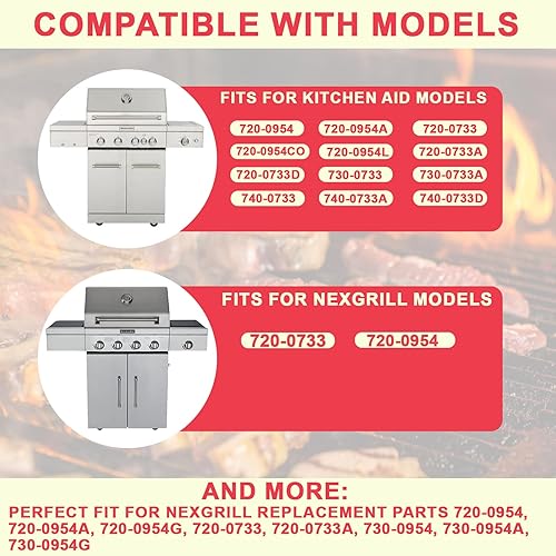 Miniatura 3 de Kit de piezas de repuesto para KitchenAid 720-0954, 720-0733A, 720-0954A, 720-0733D, 720-0954L, 730-0733, 740-0733A, 730-0733A, 740-0733 piezas de