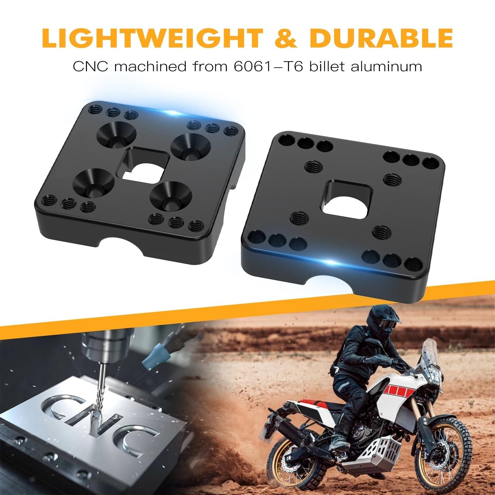Motocicleta Teléfono Soporte Navegación para Tenere 700 para XTZ700 para Super para Tenere para XTZ1200 2014 2015 2016 2017-2022 Barra GPS Abrazadera Soporte Navegación Soporte GPS Teléfono