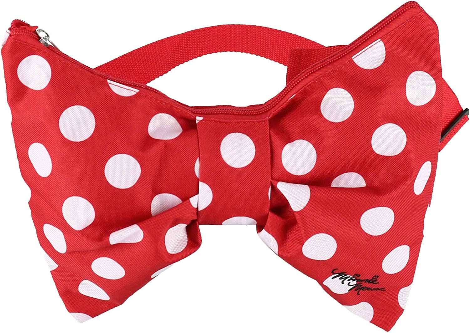 Disney Core NWT Minnie Mouse Vegan leather belt with iconic red bow - Medium Minnie Mouse Quilted Velvet Waist Bag main image 3