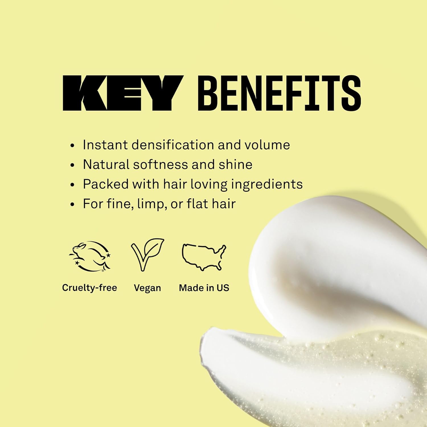 Babe Original Densifying Shampoo & Conditioner Volumizing Conditioner for Fine or Dry/Damaged Hair | Aloe Vera, Ceramides, Rice Protein for Fuller + Hydrated Hair | Cruelty-Free and Vegan - Image 3