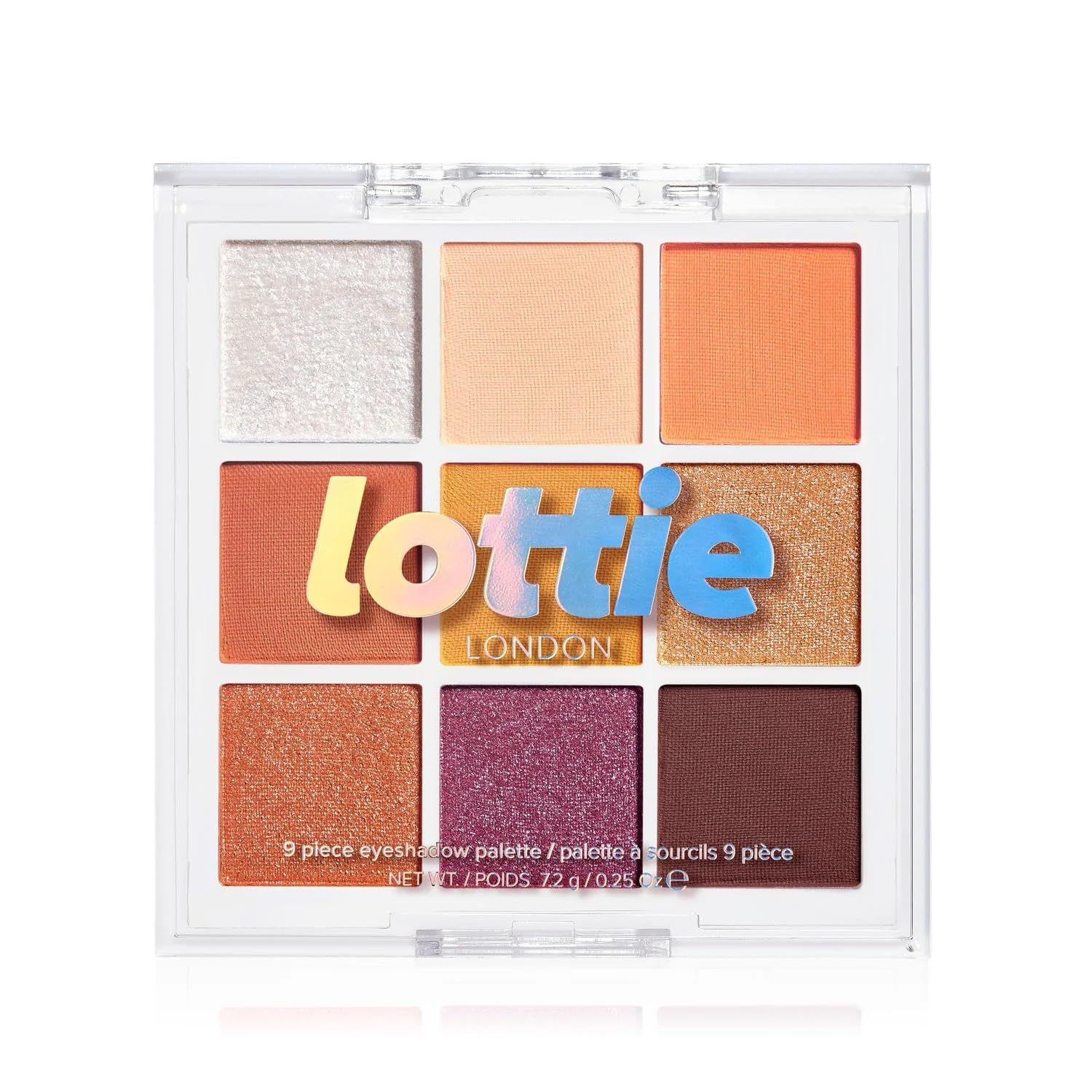 lottie LONDON9 Shade Eyeshadow Palette - Fired Up