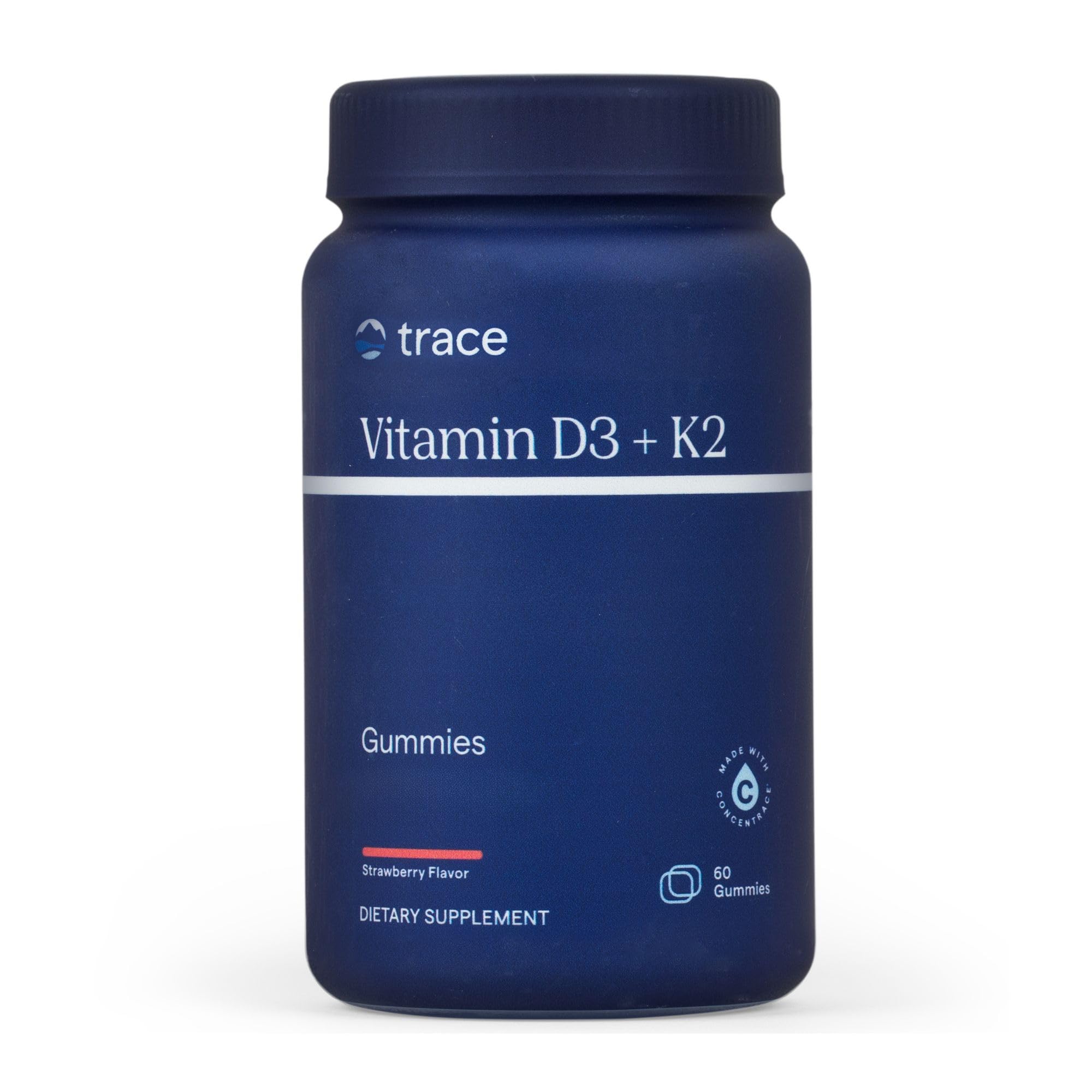 Trace Minerals Vitamin D3 + K2 Gummies, 60 Servings, Strawberry — Amazon image 4