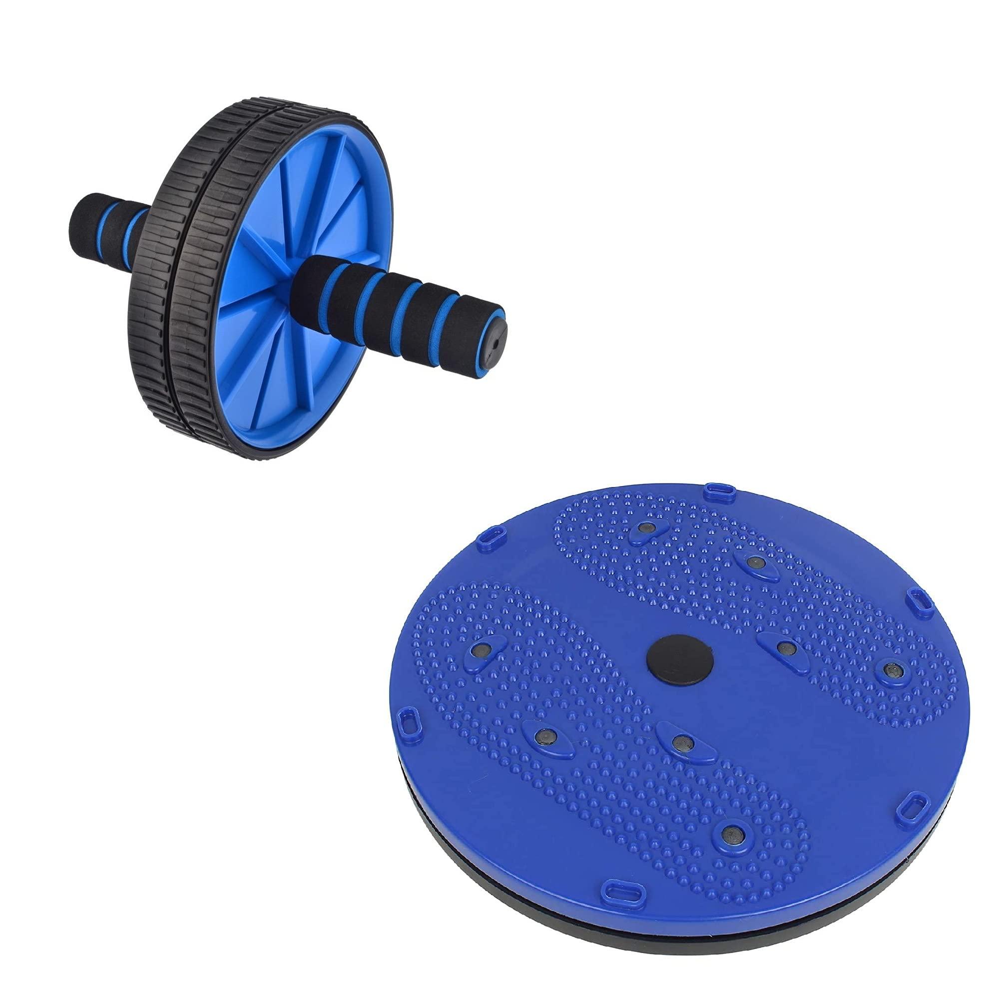 LIVOX Tummy Twister with Abs Roller, Body Toner-Fat Buster Ab Exerciser (Multicolor)-image-20