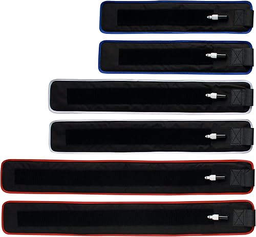 Miniatura 2 de Mangos de restricción de flujo sanguíneo (BFR) Terapia de entrenamiento Puños de restricción de oclusión con monitor de mmHg y bomba