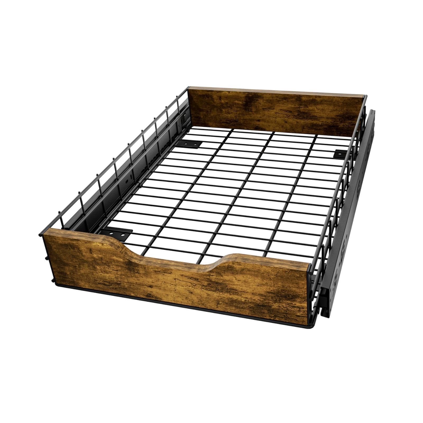 Organiseur de tiroir coulissant coulissant pour ustensiles de cuisine, chambre à coucher, garde-manger 39 x 52 x 8,4 cm