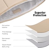 Vista 3 de MoKo Funda de 9-11 Pulgadas con Acolchado para Tablet Compatible con el Nuevo iPad Pro de 11 Pulgadas M4/iPad Air M2, iPad 10ª Generación 10.9, iPad