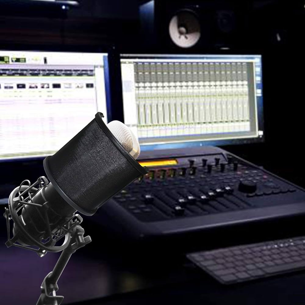 Amazon | SAKUYU マイクポップガード ポップガード マイク