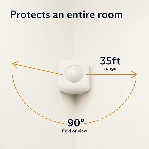 Miniatura 6 de SimpliSafe Paquete de detector de humo inalámbrico + sensor de movimiento, compatible con el sistema de seguridad para el hogar Gen 2