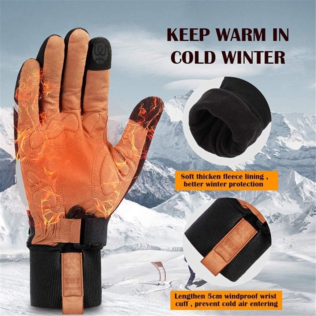 Guantes De Bicicleta De Montaña Guante Espesar Alargar Cálido Equipo De Ciclismo Al Aire Libre Esquí Bicicleta Motocicleta Guantes