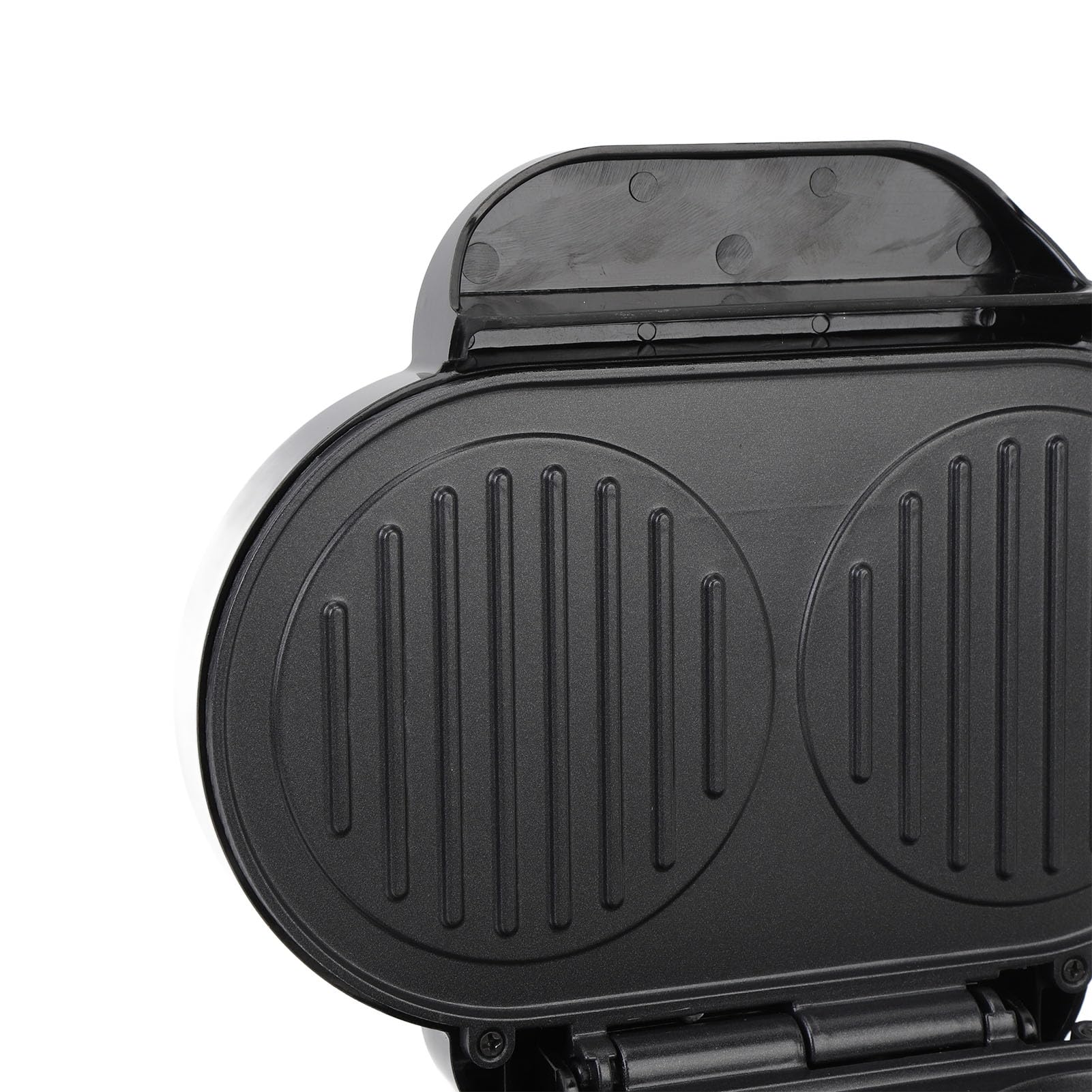 Elektrischer Frühstücksbereiter, Elektrischer Eier-Burger-Maker, Anti-Stick mit Aluminium-Heizplatte, Kompaktes Design für Eier-Pfannkuchen-Steak-Ei-Burger, Leicht zu Tragen