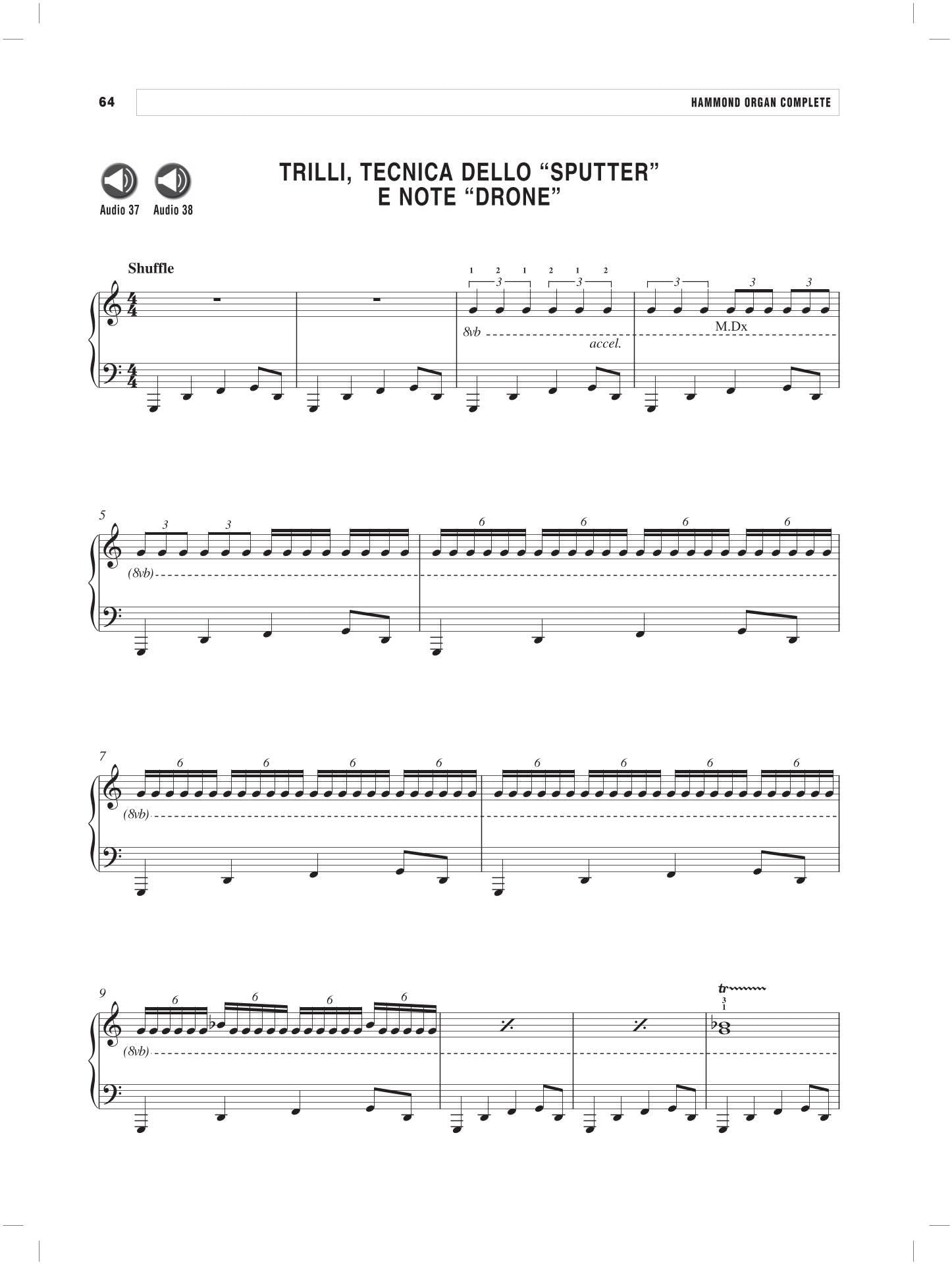 Hammond organ complete. Repertorio, timbri e tecniche delle tastiere a drawbar