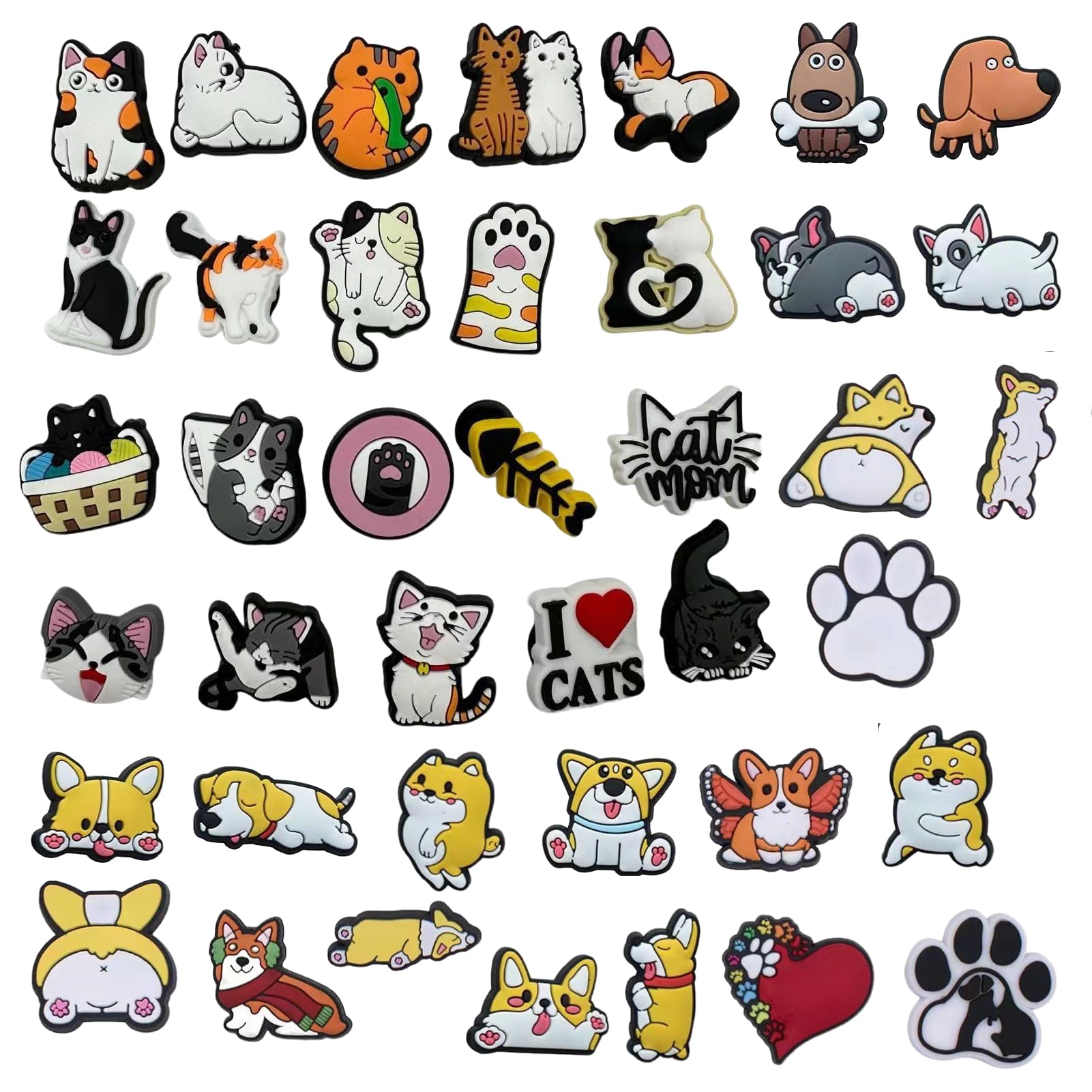37pcs Zapatos Charm Pins Adornos Para Croc Shoe Charm Accesorios Diy — view 14