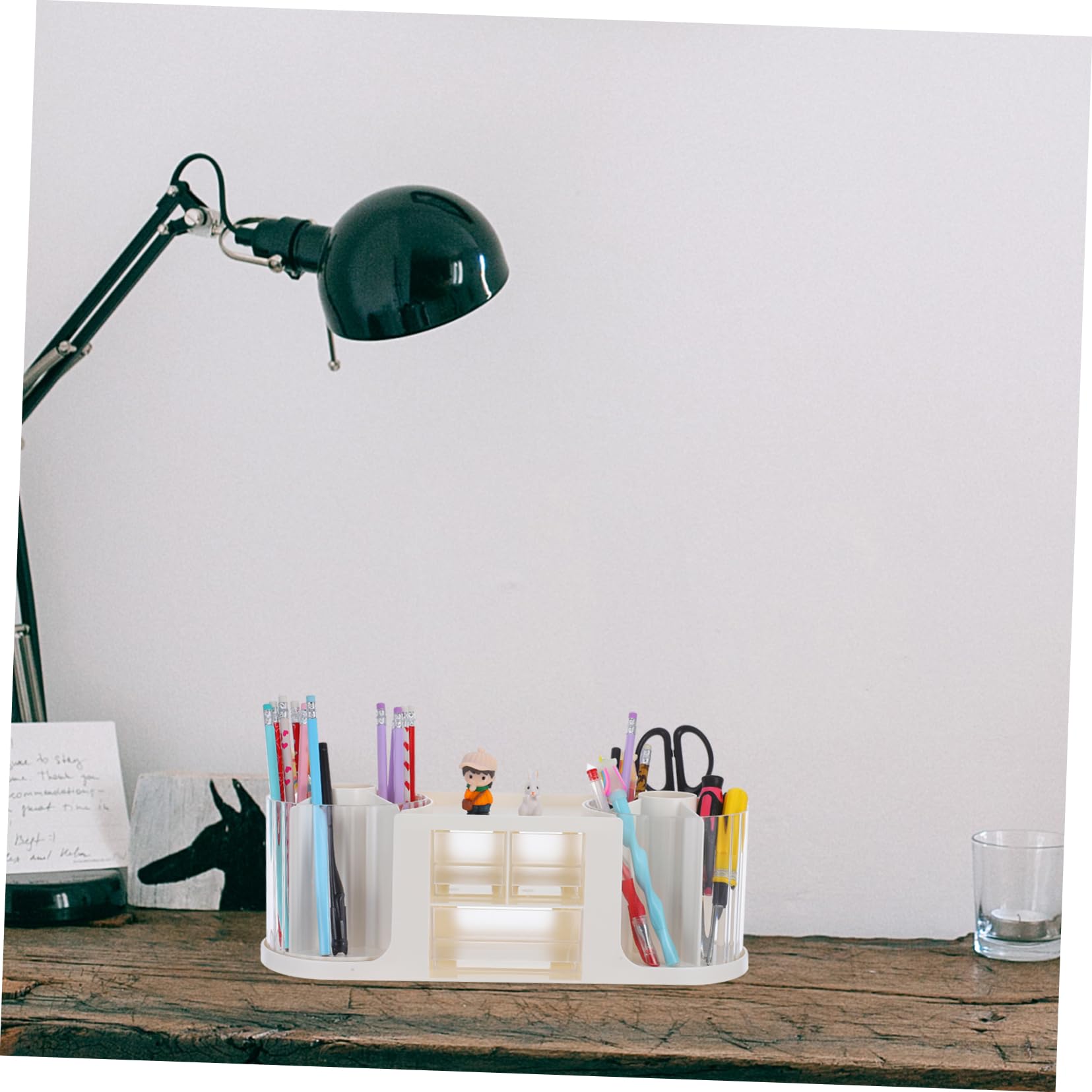 Sewroro Organizador con Cajones Transparente para Maquillaje y Oficina
