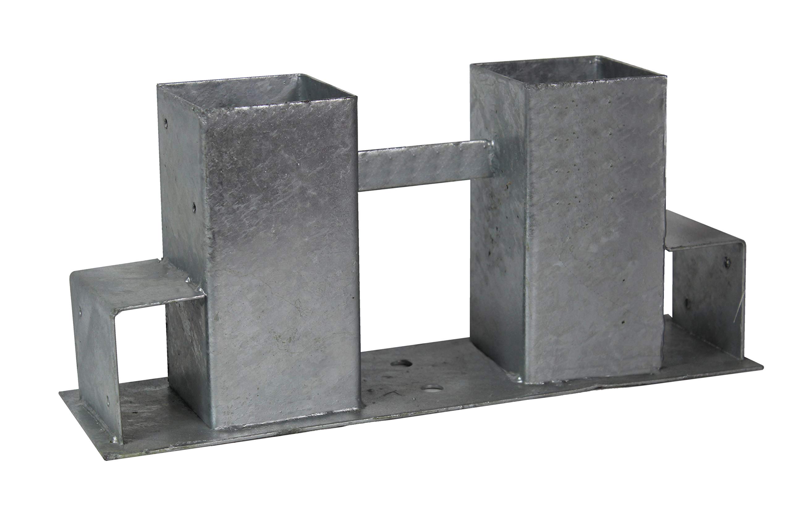 Holzstapelhilfe Feuerverzinkt stabile Holz Stapelhilfe Stapelhilfe Holzstapelhalter Brennholz Kaminholz Gestell Holz (6 Stück)