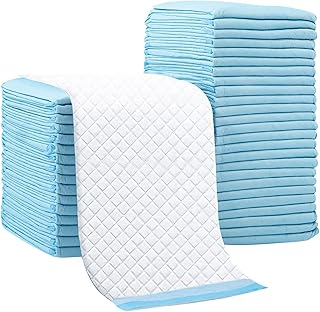 Pet Training and Puppy Pads 23.6"x23.6", Regular Super Absorbent Pee Pads for Dogs, Leak-Proof Potty Training Pads for Puppies, Cats, Rabbits, Disposable Pet Pads for Housetraining, 40 Count