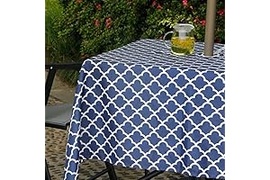 Wrinkle-Free Outdoor Tablecloths: Perfect for Spring/Summer