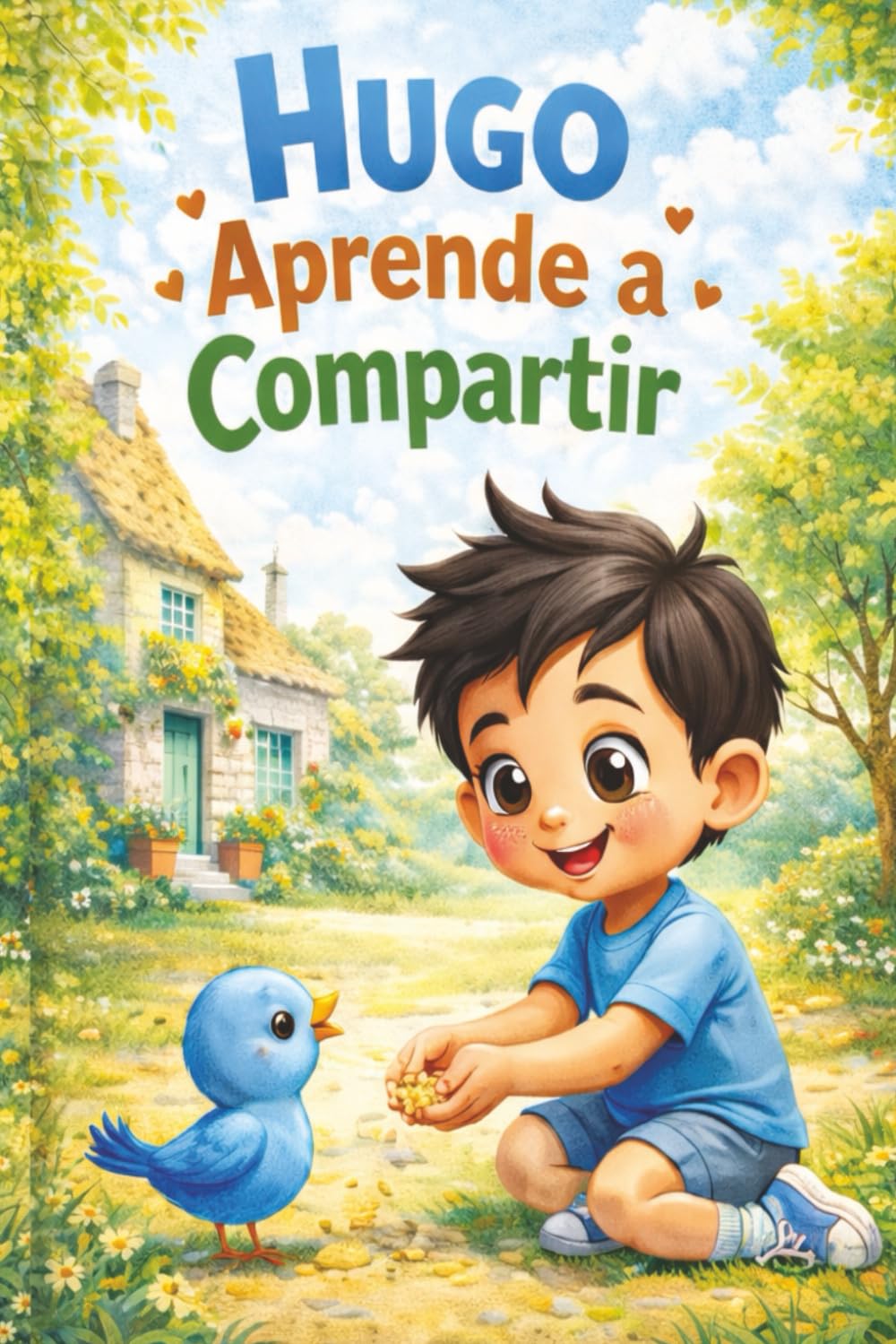 Hugo Aprende a Compartir: Un cuento infantil sobre la bondad y la amistad