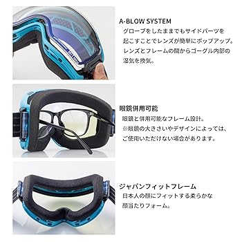 スワンズ SWANSスキー スノーボードゴーグル 眼鏡対応 調光レンズ ラカン スワンズ(SWANS) スキー スノーボードゴーグル 眼鏡対応 調光