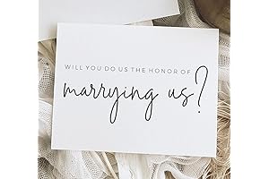 Officiant Will You Marry Us Card
