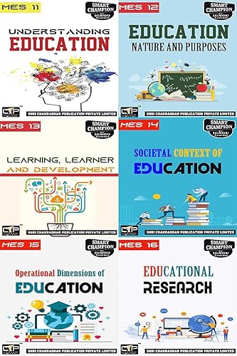 IGNOU MAEDU 1st Year Help Books Combo Offer of MES 11 MES 12 MES 13 MES 14 MES 15 MES 16 IGNOU Study Notes with Latest Previous Years Solved Question Papers (Latest Syllabus) IGNOU MA Education