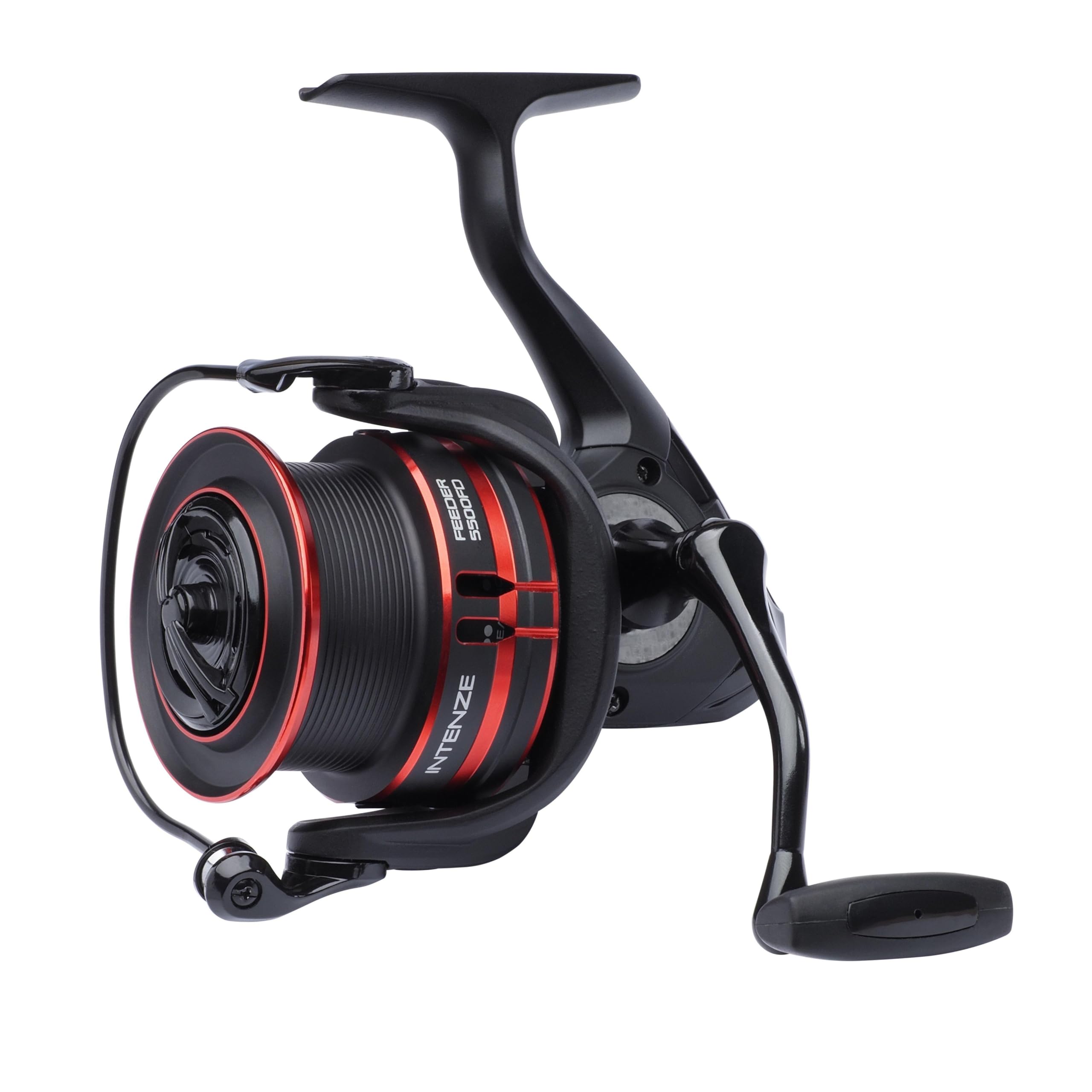 DAM Quick Intenze Feeder Mulinello da spinning | Mulinello da pesca con e metodo in acqua dolce | Manovella e bobina di ricambio in alluminio CNC | Opzioni multiple