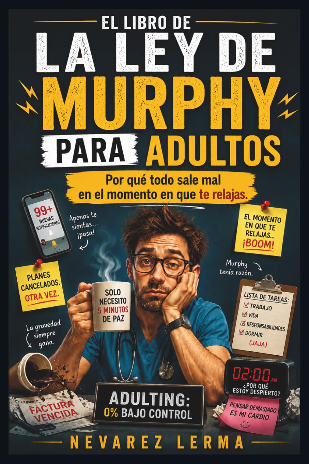 EL LIBRO DE LA LEY DE MURPHY PARA ADULTOS: Por qué todo sale mal en el momento en que te relajas.