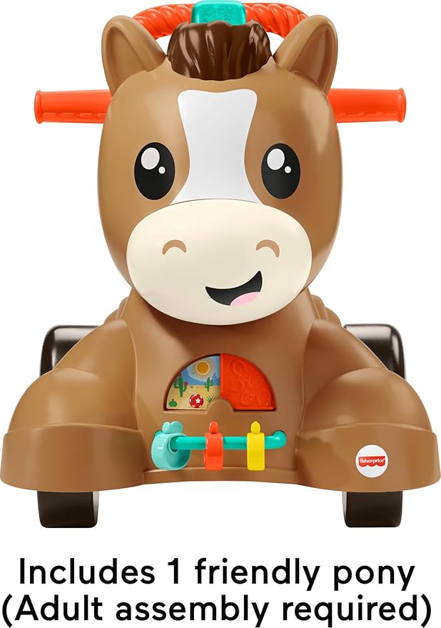 Fisher-Price Kid's Walk Bounce & Ride Pony