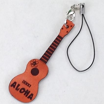 Amazon Jam S Ukulele Ish 116 ウクレレ ストラップ 本革製 レザー オレンジ ハンドメイド 手作り オリジナル ウクレレストラップ 楽器 音響機器