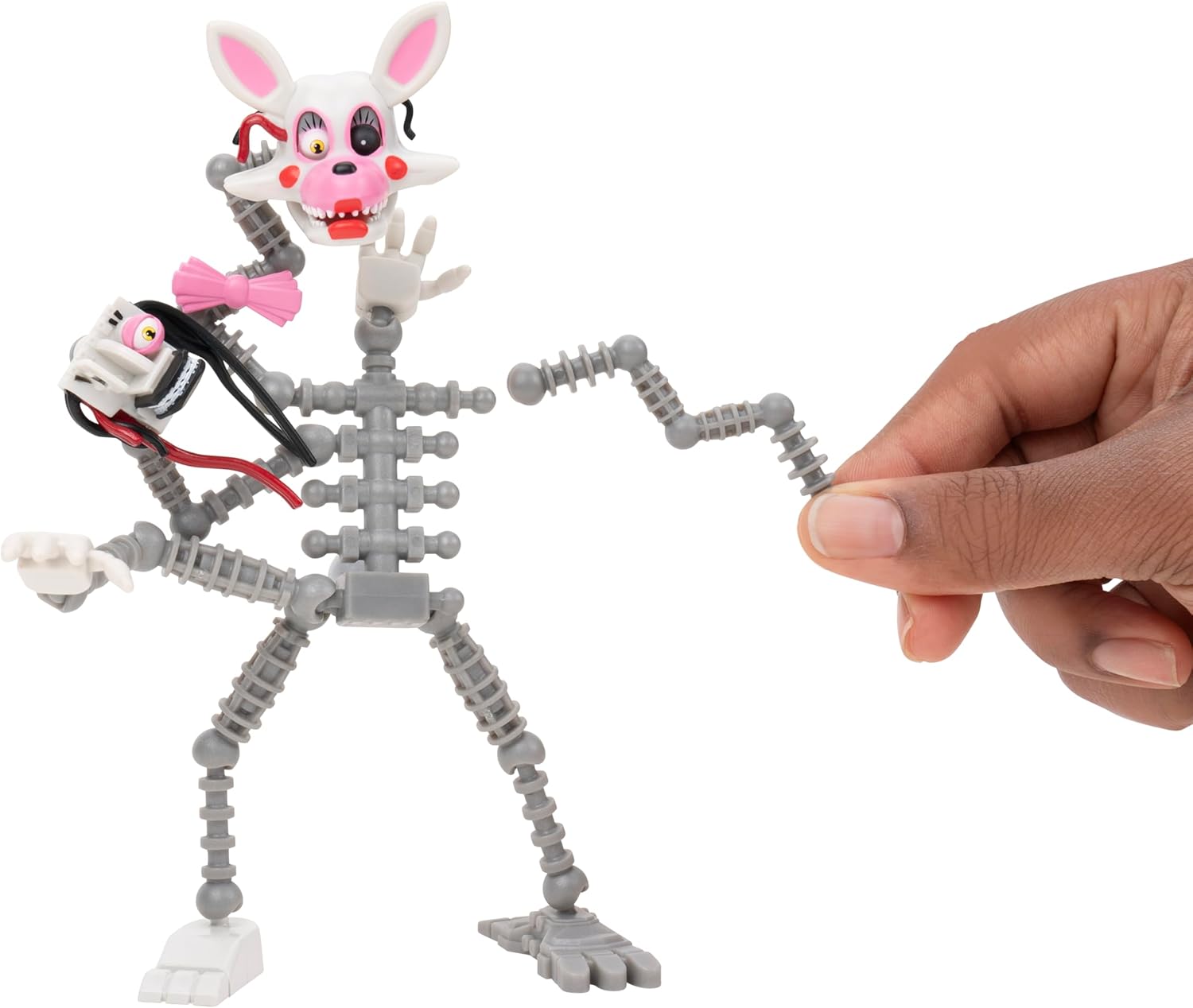 Jazwares Five Nights at Freddy’s Mangle - 5-Inch Articulated Figure with Jumpscare Feature and Glow-in-The-Dark Eyes