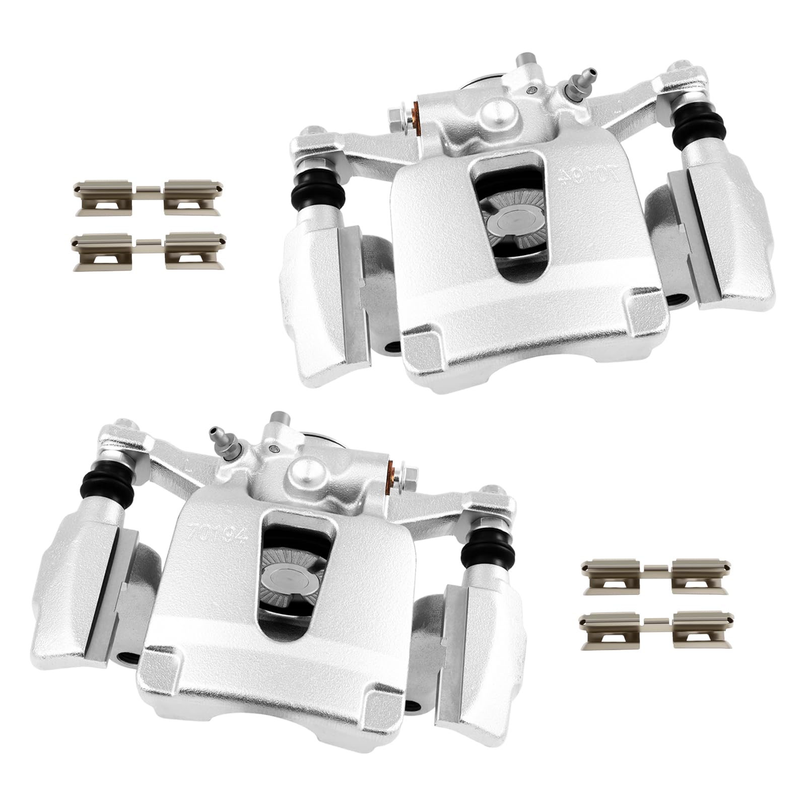 cciyu Rear Left &amp; Right Disc Brake Calipers Assembly 18B5501 18B5500