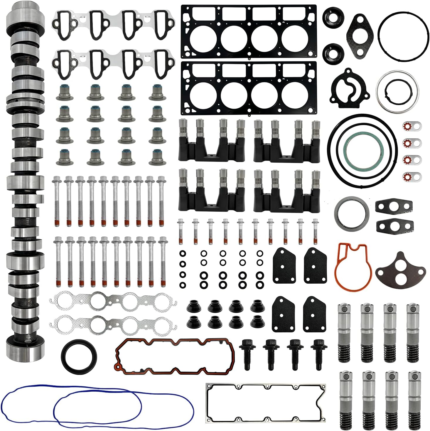 5.3 AFM DOD Cam Camshaft Lifters Kit Compatible with GMC Chevy 5.3L 2007-2013 Sierra Yukon Envoy Silverado Suburban Tahoe, 12625436 HS26191PT