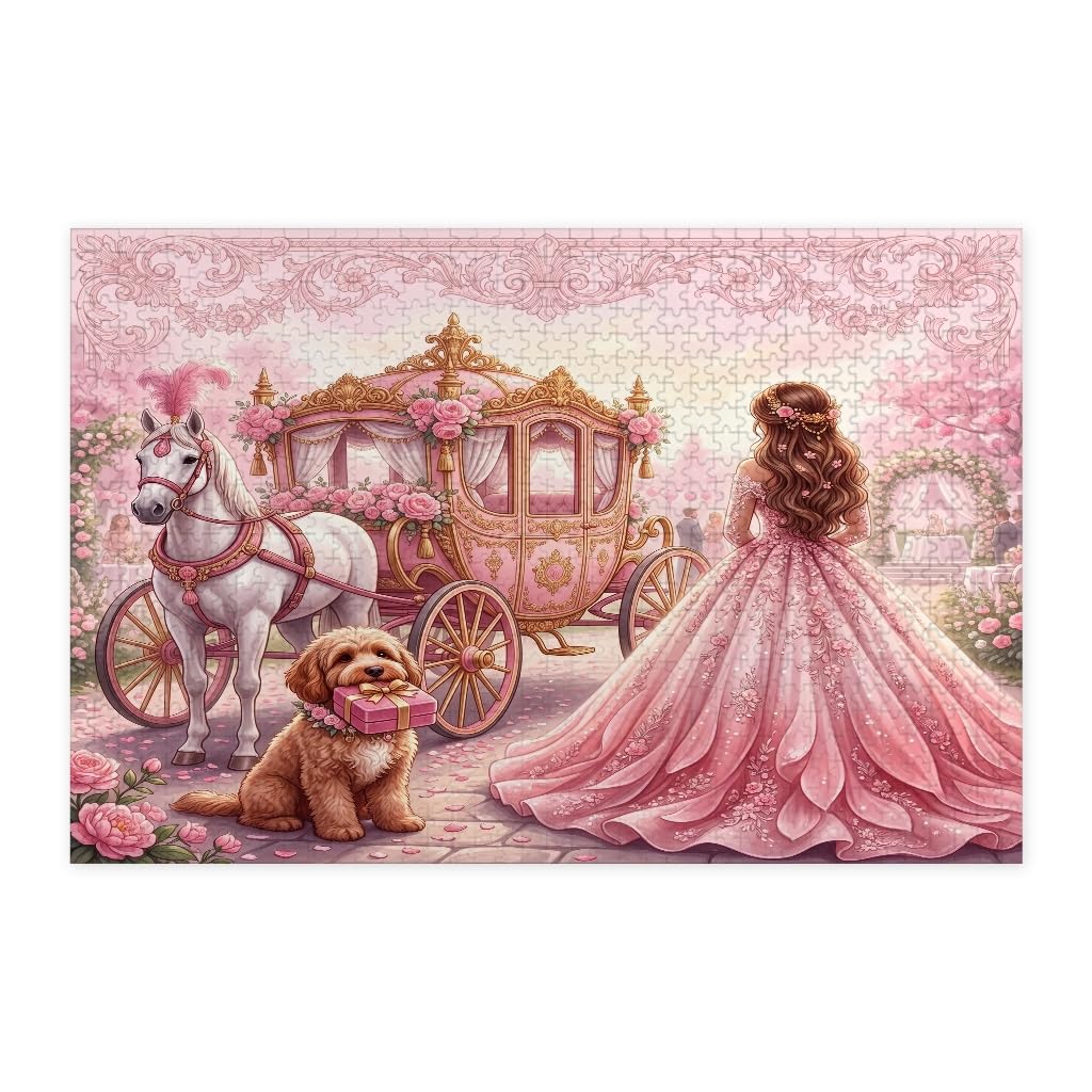 Rompecabezas de perro Cockapoo para adultos, juego de madera de 1000 piezas para decoración 7