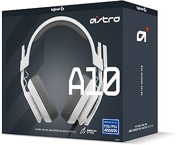 ASTRO Gaming A10 グレー/ブルー Logicool G Astro A10 Headset PS4 グレー/ブルー A10-PSGB｜の通販は