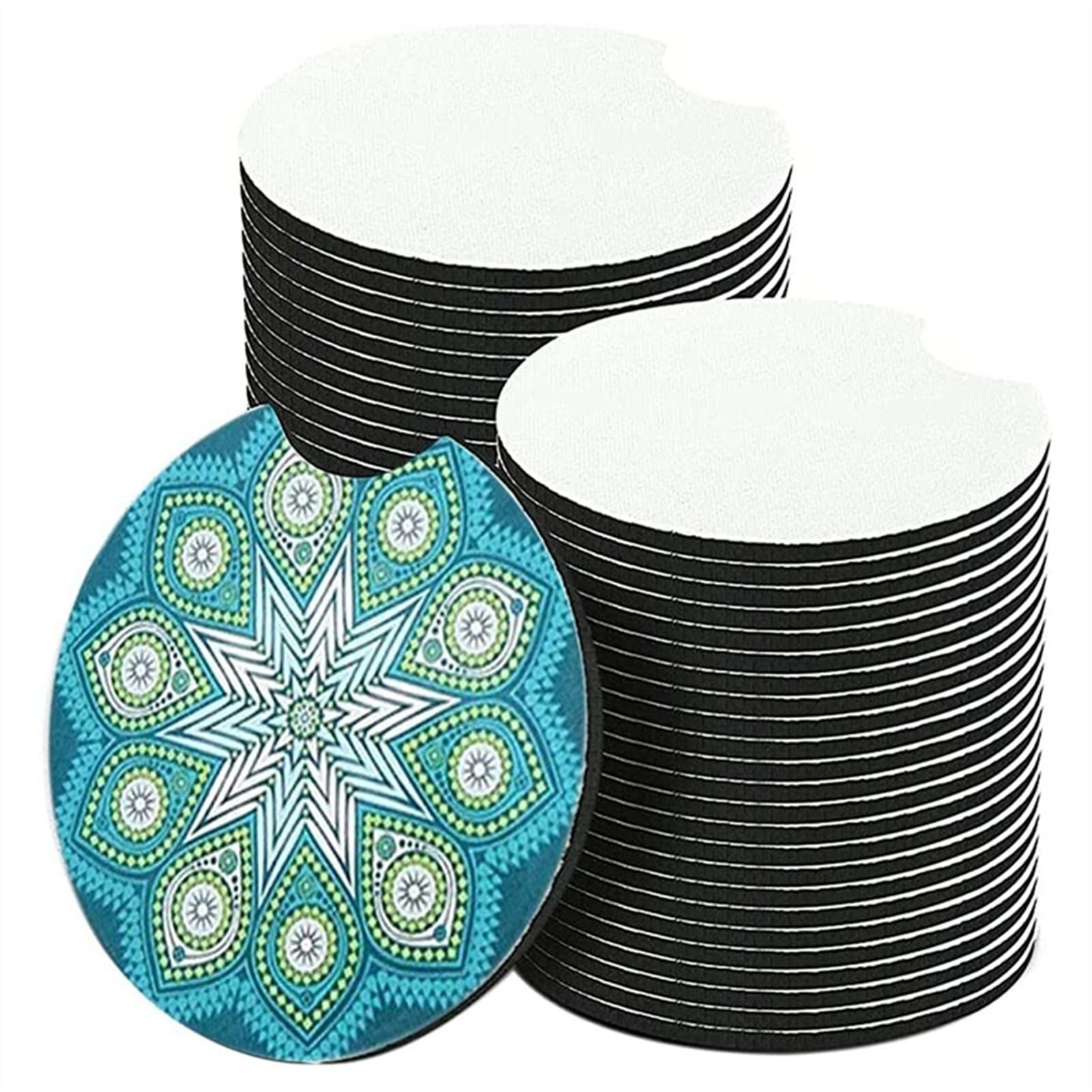 Dessous de verre vierges pour voiture absorbants peinture