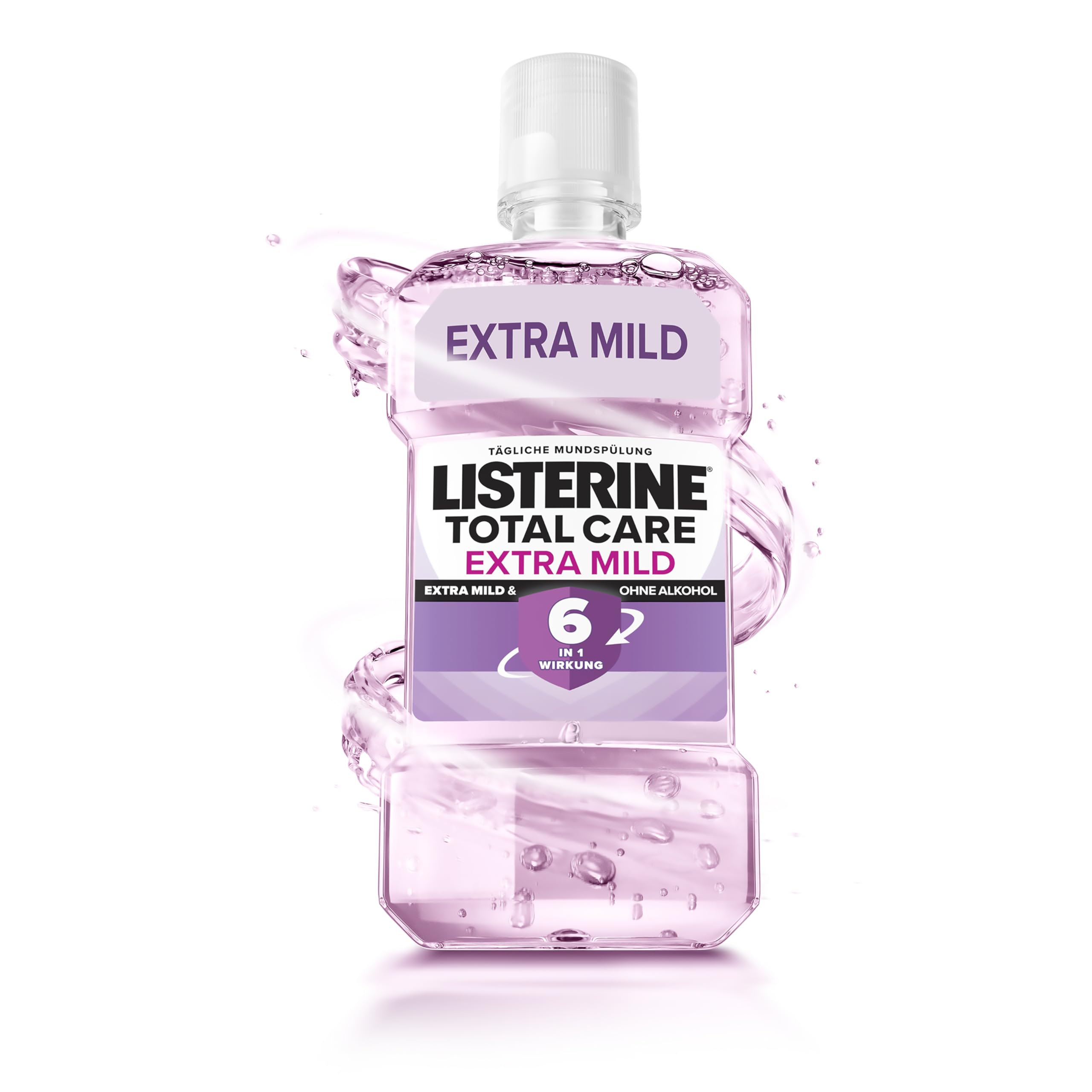 Listerine Total Care Extra Mild vodica za usta bez alkohola (500 ml)