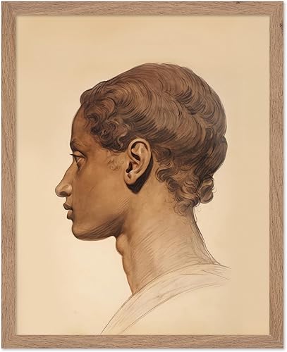 Miniatura 28 de Monem Art Póster de Cara Geométrica - Impresión de Dibujo de Líneas Retro - Arte Moderno - Arte Abstracto - Arte de Rostros - Arte Boho Elegante -