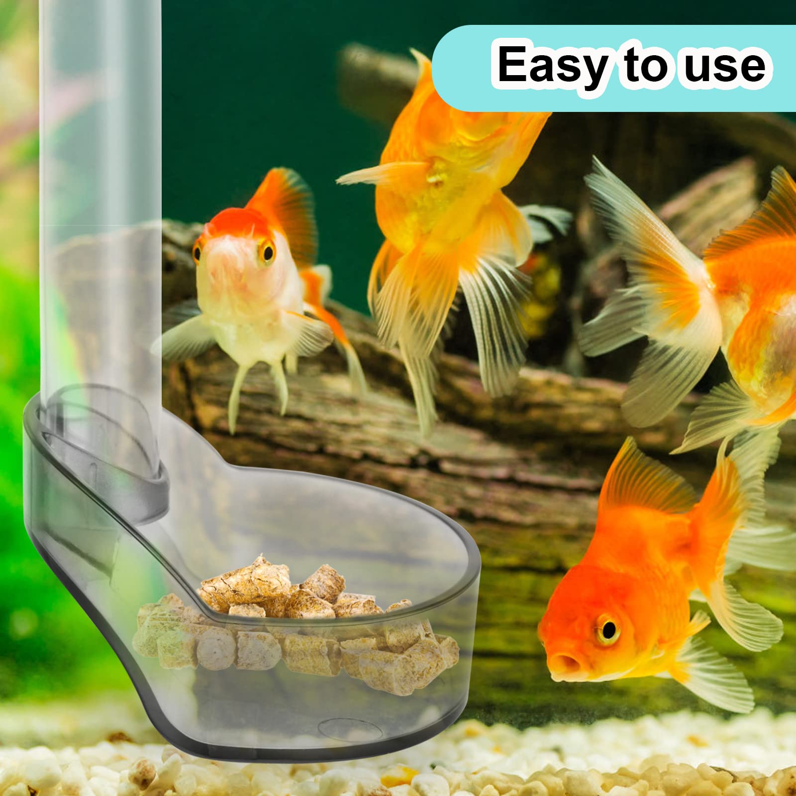 Set Tubo E Ciotola Per Alimentazione Gamberetti - Con Ventosa, Spazzola E Cucchiaio - Per Acquari E Terrari - Foto 10