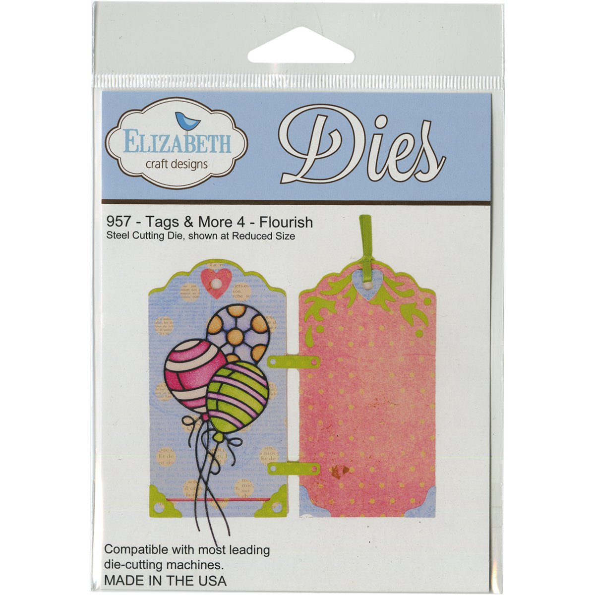 Elizabeth Craft Designs Steel and More Metal Dies, Flourish