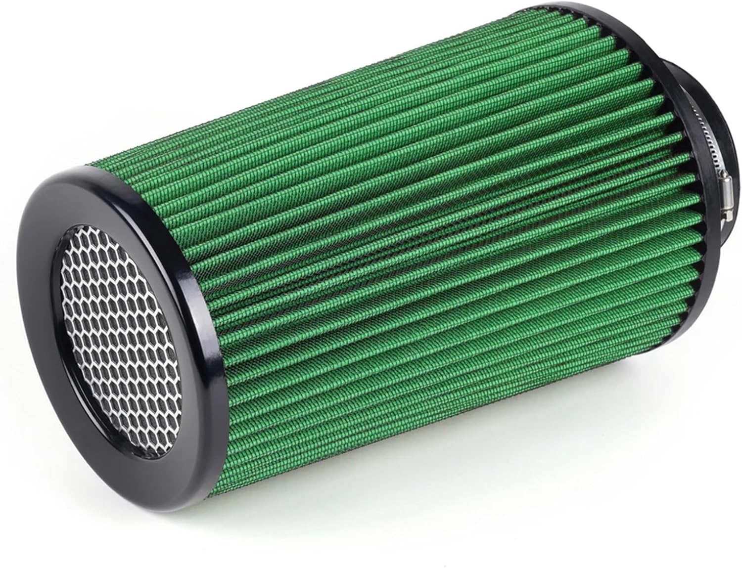 Cold Air Intake Air Filter Conical Washable Air Filters(Black)