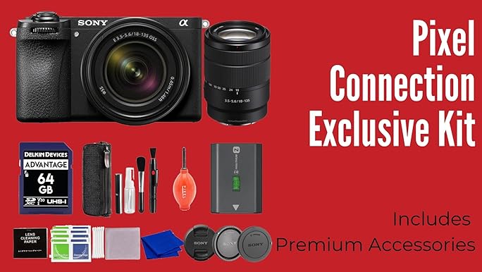 Amazon.com : Sony Alpha a6700 Mirrorless Camera with 18-135mm Lens