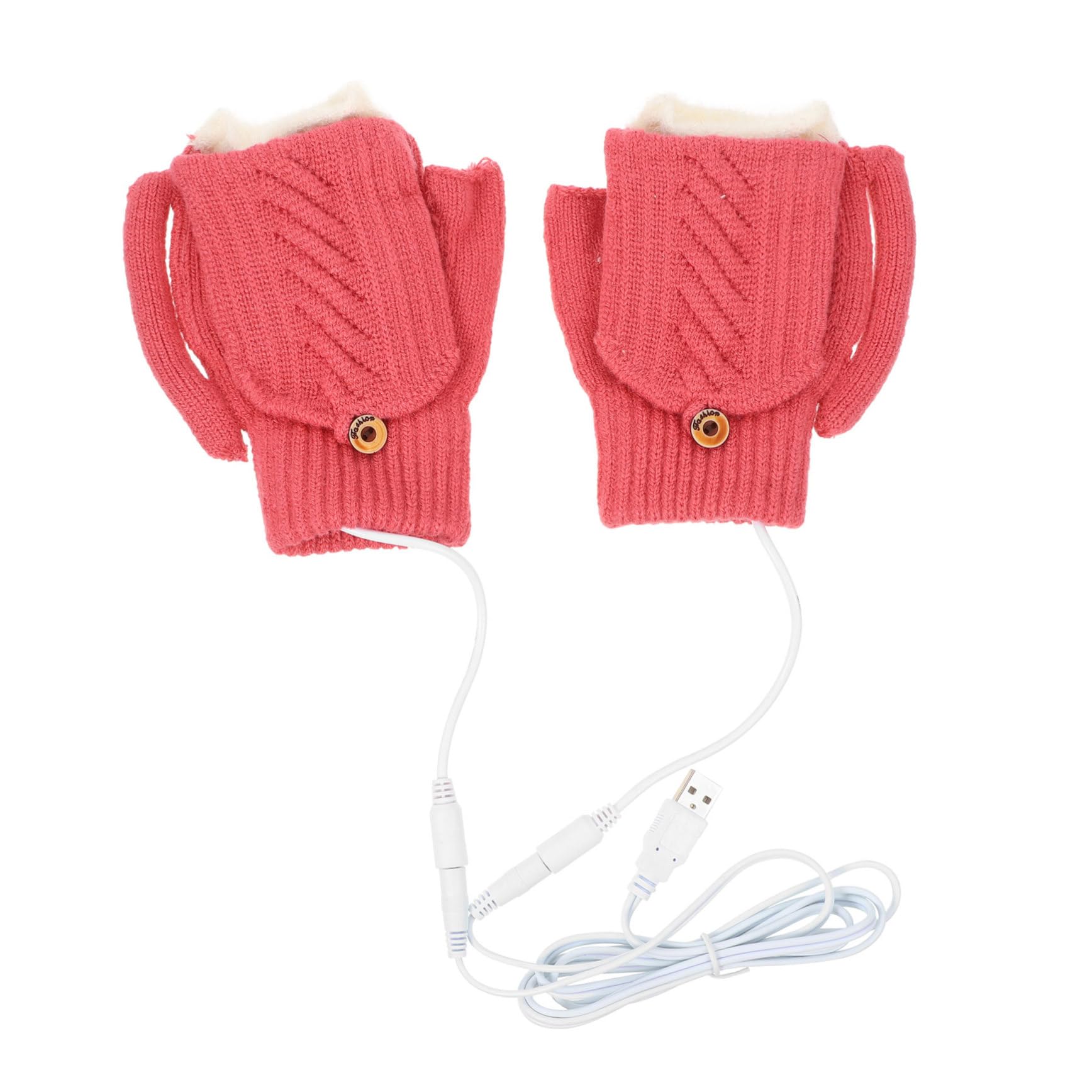 Abaodam Women Men's Heated Gloves Rechargeable Warm Gloves Windproof for Cold Climate Snow Skiing Riding