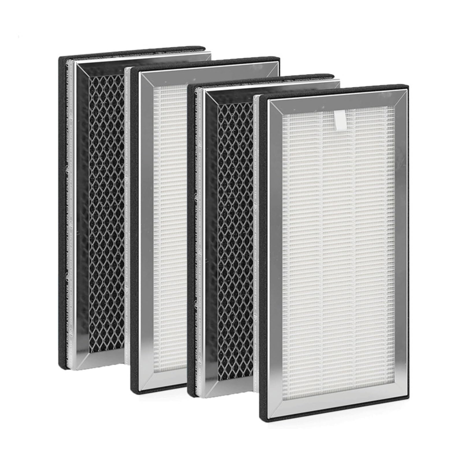 Zhanghnwz 4-Pack Air Purifier True Hepa H13 And Activated Carbon 15 Replacement Filter For Ma15(4-Pack)