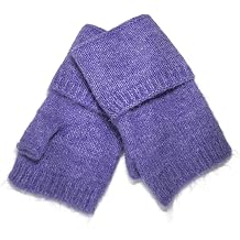 Vera Tucci Fingerless Mitten Gloves with Turn Over Cuff RMD2403-140