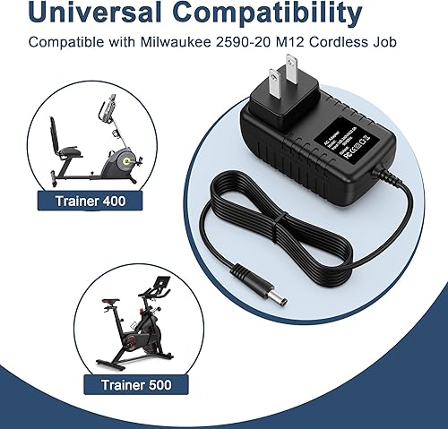 Miniatura 4 de PK ACDC adaptador de alimentación para Gold 's Gym ciclo Trainer 400Ri ggex617150Stationary bicicletas Power Supply Cord Cable PS Cargador Mains PSU