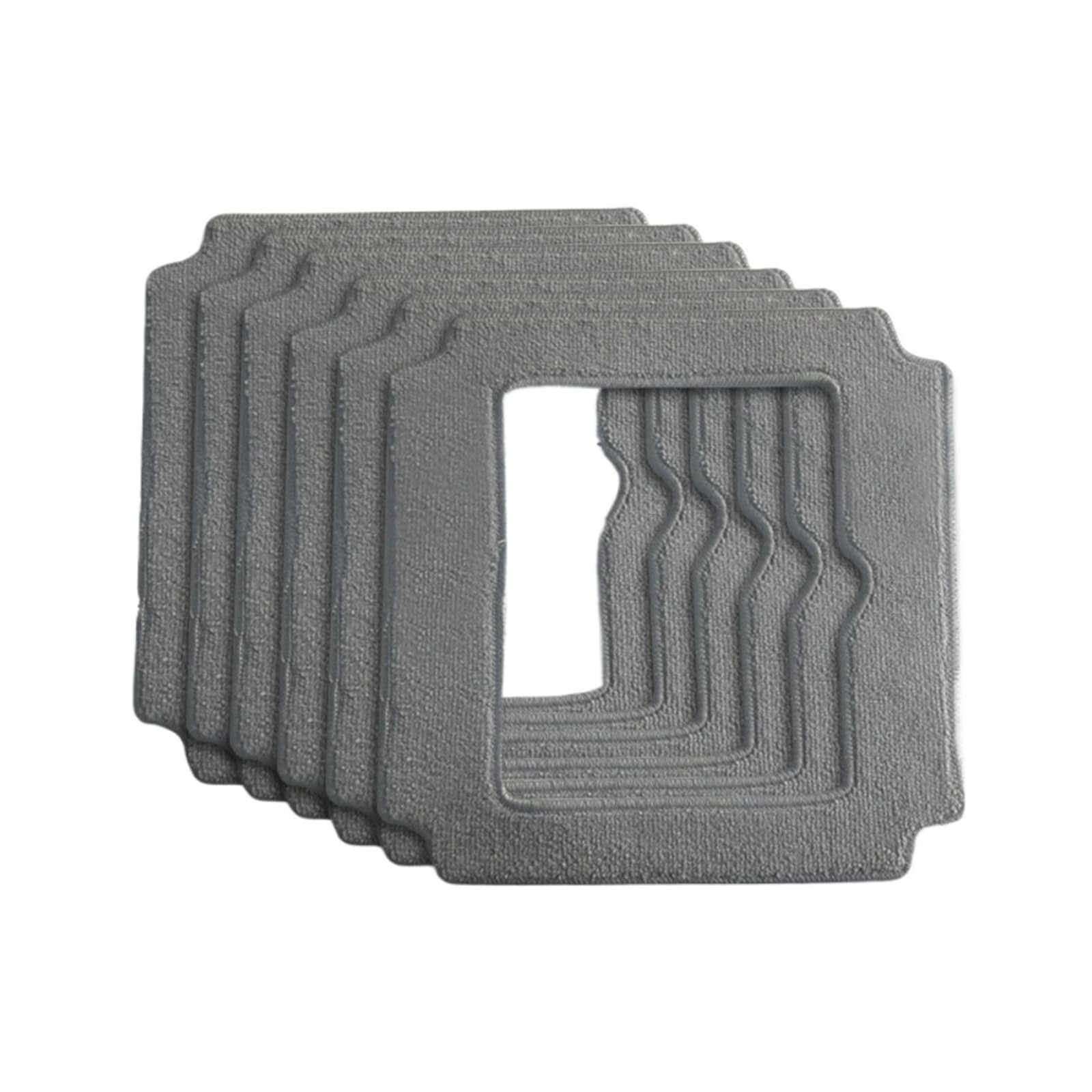 KKUWVEAMP Window Cleaning Robot Fiber Mopping Cloths ，Compatible For Liectroux, YW509 ，Vacuum Cleaner Accessory Replacement