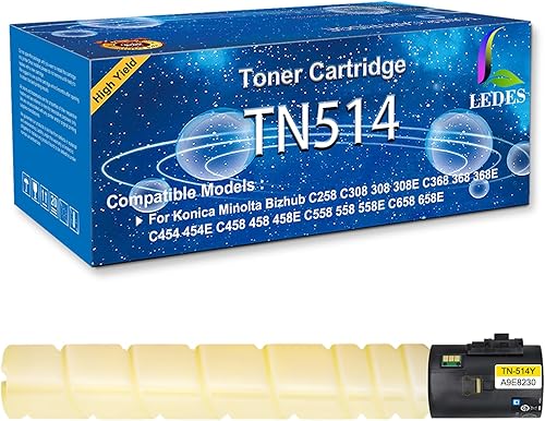 Ledes TN514 Cartucho de tóner amarillo